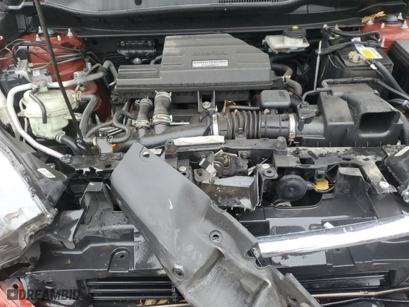 2018 Honda CR-V EX with VIN 2HKRW2H56JH636282, listed as a Copart auction lot 84931754 with 64,725 mi miles and Salvage Title. Bid and sale history available at carsss.com. Image 12.
