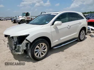 2016 Acura RDX Technology with VIN 5J8TB3H50GL007338, listed as a Copart auction lot 61200745 with 155,012 mi miles and Salvage title. Bid and sale history available at DreamBid. Image 1.