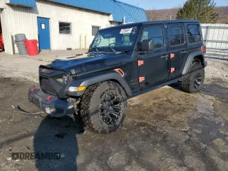 2020 Jeep Wrangler Unlimited Willys with VIN 1C4HJXDN1LW334411, listed as a Copart auction lot 50407355 with Not provided miles and Clean title. Bid and sale history available at DreamBid. Image 1.