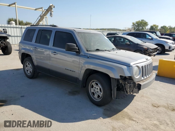 2017 Jeep Patriot Sport with VIN 1C4NJPBA6HD149986, listed as a Copart auction lot 75048654 with 117,003 mi miles and Salvage Title. Bid and sale history available at carsss.com. Image 4.