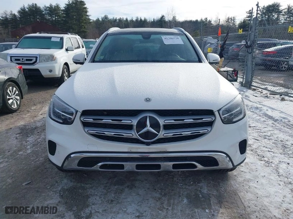 2021 Mercedes-Benz GLC with VIN W1N0G8EB9MV270284, listed as a IAAI auction lot 41306520 with 35,566 mi miles. Bid and sale history available at carsss.com. Image 12.