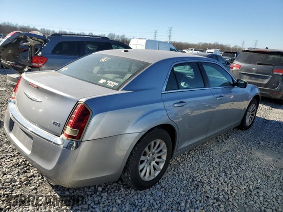 2011 Chrysler 300 with VIN 2C3CA4CG9BH522297, listed as a Copart auction lot 88972615 with 205,292 mi miles and Clean Title. Bid and sale history available at carsss.com. Image 3.