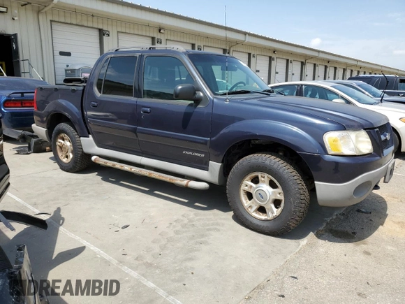 2001 Ford Explorer Sport Trac z VIN 1FMZU77E81UA92437, wystawiony jako Copart lot #57461165 z przebiegiem 275 633 mil mil oraz Czysty tytuł • Clean title. Historia ofert i sprzedaży dostępna na DreamBid. Obrazek 4.