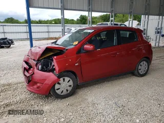 2015 Mitsubishi Mirage DE z VIN ML32A3HJ2FH039643, wystawiony jako Copart lot #58527745 z przebiegiem 109 518 mil mil oraz Szkoda całkowita • Salvage title. Historia ofert i sprzedaży dostępna na DreamBid. Obrazek 1.