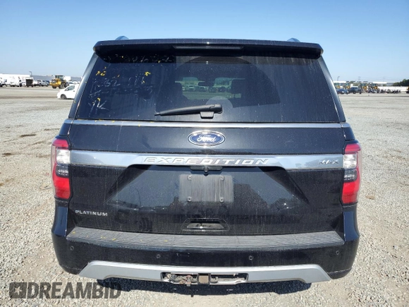 2020 Ford Expedition Max Platinum with VIN 1FMJK1MT2LEA15563, listed as a Copart auction lot 57692495 with 72,035 mi miles and Salvage title. Bid and sale history available at DreamBid. Image 6.