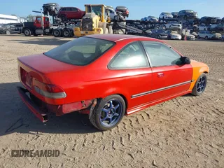 1999 Honda Civic EX with VIN 1HGEJ8147XL013552, listed as a IAAI auction lot 41953154 with 96,006 mi miles. Bid and sale history available at carsss.com. Image 4.