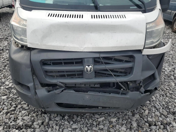 2018 Ram ProMaster Cargo Van with VIN 3C6TRVDG3JE156704, listed as a Copart auction lot 83762694 with 226,156 mi miles and Salvage Title. Bid and sale history available at carsss.com. Image 9.