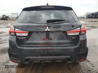 2022 Mitsubishi Outlander Sport ES with VIN JA4ARUAU8NU024494, listed as a Copart auction lot 47801375 with 27,501 mi miles and Salvage Title. Bid and sale history available at carsss.com. Image 6.