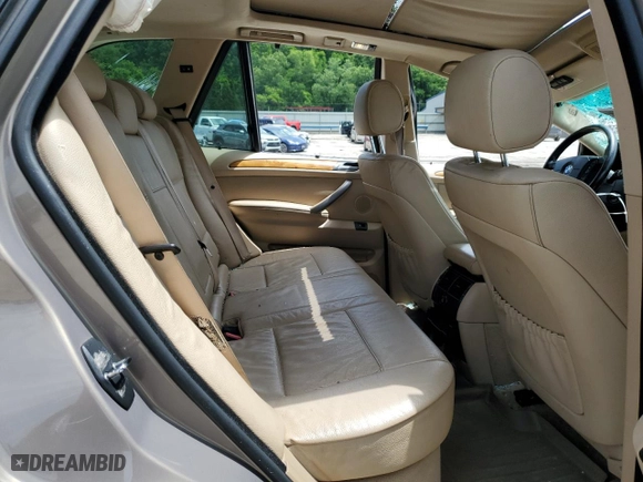 2006 BMW X5 3.0i with VIN 5UXFA13526LY42767, listed as a Copart auction lot 57548424 with 209,813 mi miles and Salvage Title. Bid and sale history available at carsss.com. Image 11.
