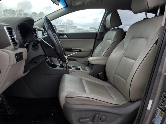 2019 Kia Sportage EX with VIN KNDPN3AC1K7559626, listed as a Copart auction lot 47413215 with 69,428 mi miles and Salvage title. Bid and sale history available at DreamBid. Image 7.