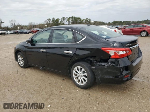 2018 Nissan Sentra SV with VIN 3N1AB7AP4JL639203, listed as a Copart auction lot 47248575 with 133,748 mi miles and Salvage Title. Bid and sale history available at carsss.com. Image 2.