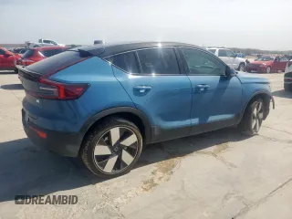 2022 Volvo C40 Recharge Pure Electric Ultimate with VIN YV4ED3GB8N2004034, listed as a Copart auction lot 49434775 with 0 mi miles and Salvage Title. Bid and sale history available at carsss.com. Image 3.