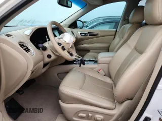 2014 Nissan Pathfinder Platinum with VIN 5N1AR2MN6EC728032, listed as a Copart auction lot 61914055 with 101,941 mi miles and Salvage title. Bid and sale history available at DreamBid. Image 7.