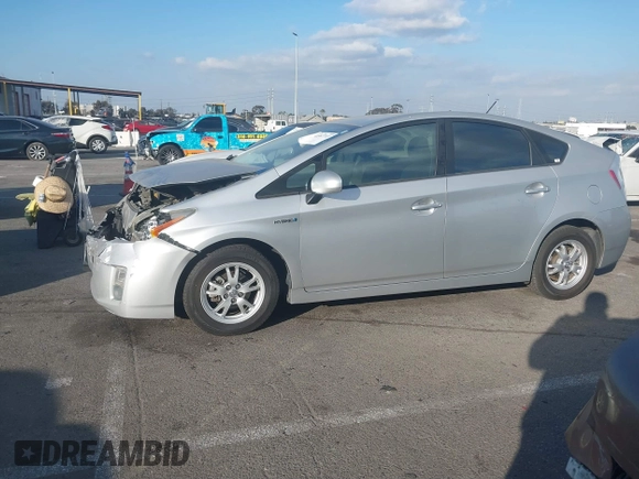 2010 Toyota Prius II with VIN JTDKN3DU2A0067810, listed as a IAAI auction lot 41367713 with 187,001 mi miles. Bid and sale history available at carsss.com. Image 14.