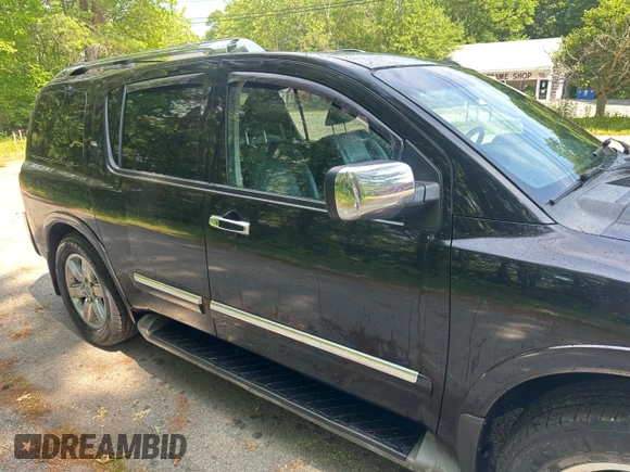 2012 Nissan Armada Platinum z VIN 5N1AA0NC4CN611169, wystawiony jako Copart lot #61077685 z przebiegiem 173 236 mil mil oraz Czysty tytuł • Clean title. Historia ofert i sprzedaży dostępna na DreamBid. Obrazek 3.