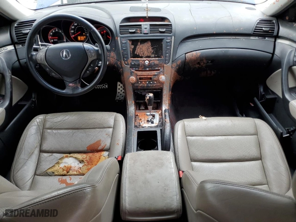 2007 Acura TL Type-S with VIN 19UUA76597A021476, listed as a Copart auction lot 48670765 with 0 mi miles and Salvage Title. Bid and sale history available at carsss.com. Image 8.