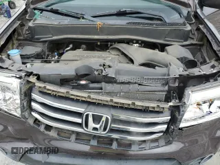 2013 Honda Pilot EX-L with VIN 5FNYF3H52DB015271, listed as a Copart auction lot 56126895 with 100,142 mi miles and Salvage title. Bid and sale history available at DreamBid. Image 12.