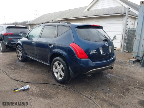 2004 Nissan Murano SE with VIN JN8AZ08W64W341171, listed as a IAAI auction lot 41684057 with 231,415 mi miles. Bid and sale history available at carsss.com. Image 3.