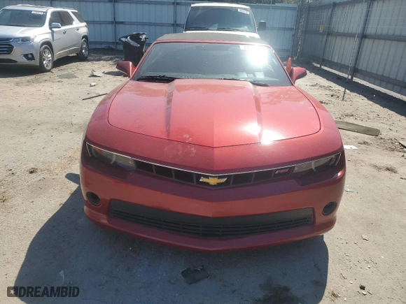 2015 Chevrolet Camaro LT with VIN 2G1FD3D35F9283006, listed as a Copart auction lot 47056575 with 99,408 mi miles and Salvage Title. Bid and sale history available at carsss.com. Image 5.