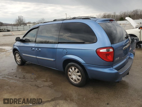 2007 Chrysler Town & Country LWB Touring with VIN 2A4GP54LX7R273419, listed as a Copart auction lot 50888705 with 219,038 mi miles and Non Repairable. Bid and sale history available at carsss.com. Image 2.