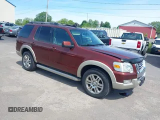 2009 Ford Explorer Eddie Bauer z VIN 1FMEU74E29UA36878, wystawiony jako IAAI lot #42398336 z przebiegiem 106 191 mil mil oraz . Historia ofert i sprzedaży dostępna na DreamBid. Obrazek 1.
