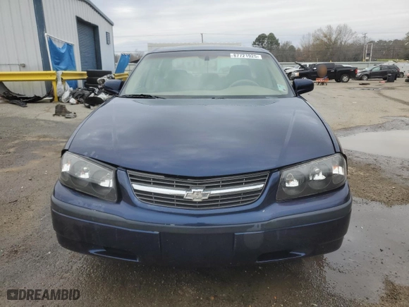 2000 Chevrolet Impala with VIN 2G1WF55E5Y9160394, listed as a Copart auction lot 87721925 with 0 mi miles and Salvage Title. Bid and sale history available at carsss.com. Image 5.