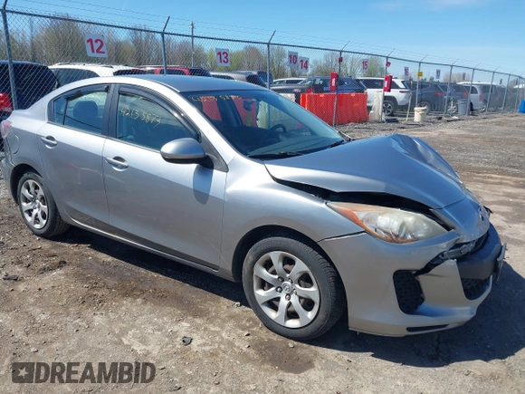 2012 Mazda 3 i Sport with VIN JM1BL1UG4C1538602, listed as a IAAI auction lot 42135873 with 140,666 mi miles and . Bid and sale history available at DreamBid. Image 1.
