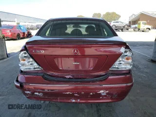 2002 Mercedes-Benz C 230/260/280/320 with VIN WDBRF64J32F266042, listed as a Copart auction lot 53196315 with 178,006 mi miles and Salvage title. Bid and sale history available at DreamBid. Image 6.