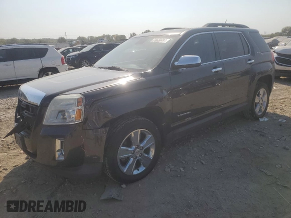2015 GMC Terrain SLT with VIN 2GKFLXE37F6404821, listed as a Copart auction lot 75650484 with 117,409 mi miles and Salvage Title. Bid and sale history available at DreamBid. Image 1.