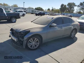 2015 Infiniti Q40 with VIN JN1CV6AP8FM502451, listed as a Copart auction lot 78203124 with 140,356 mi miles and Salvage Title. Bid and sale history available at carsss.com. Image 1.