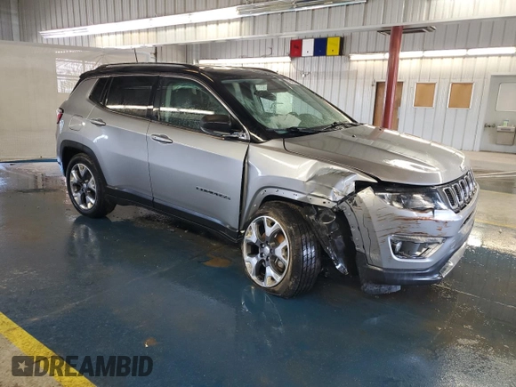 2020 Jeep Compass Limited with VIN 3C4NJDCB4LT163569, listed as a Copart auction lot 54246975 with 91,258 mi miles and Clean title. Bid and sale history available at DreamBid. Image 4.