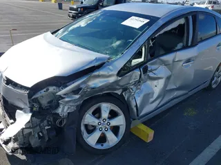 2012 Toyota Prius One with VIN JTDKN3DU9C5430075, listed as a IAAI auction lot 41791548 with 248,320 mi miles. Bid and sale history available at carsss.com. Image 6.