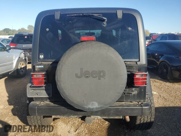 2004 Jeep Wrangler Rubicon with VIN 1J4FA69S44P734355, listed as a Copart auction lot 72381334 with 113,024 mi miles and Salvage Title. Bid and sale history available at carsss.com. Image 6.