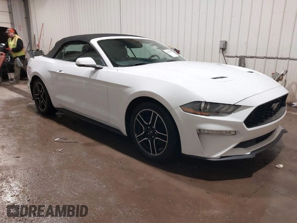 2018 Ford Mustang EcoBoost Premium with VIN 1FATP8UH7J5133467, listed as a IAAI auction lot 41091803 with 75,788 mi miles and . Bid and sale history available at carsss.com. Image 1.