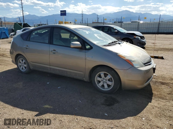 2008 Toyota Prius with VIN JTDKB20U587745606, listed as a Copart auction lot 61840525 with Not provided miles and Clean title. Bid and sale history available at DreamBid. Image 4.
