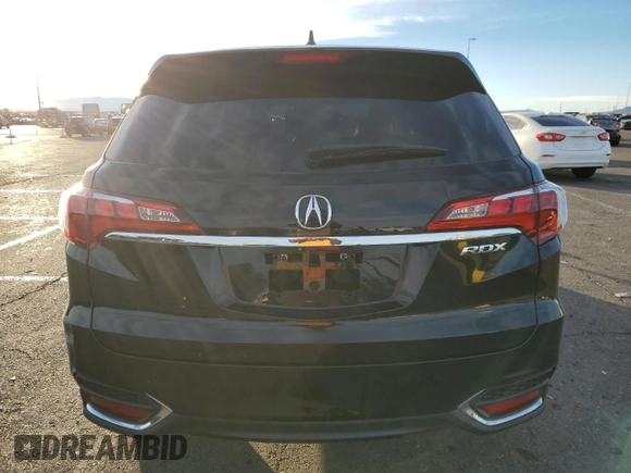 2016 Acura RDX Technology with VIN 5J8TB3H53GL001971, listed as a Copart auction lot 87957245 with 119,896 mi miles and Salvage Title. Bid and sale history available at DreamBid. Image 6.
