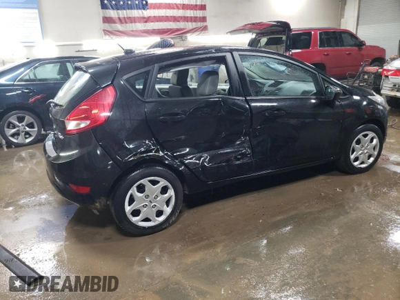 2013 Ford Fiesta S with VIN 3FADP4TJXDM214012, listed as a Copart auction lot 47956375 with 28,273 mi miles and Salvage title. Bid and sale history available at DreamBid. Image 3.