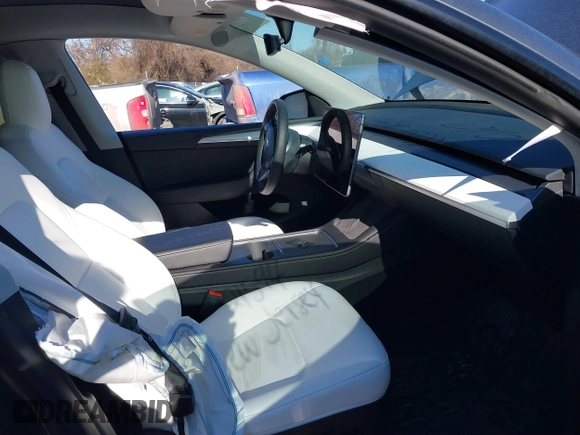 2023 Tesla Model Y Performance with VIN 7SAYGDEF1PF674417, listed as a IAAI auction lot 41421594 with 28,928 mi miles and . Bid and sale history available at DreamBid. Image 5.