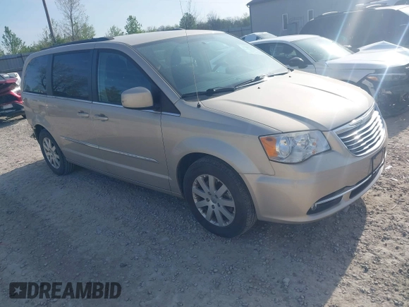2014 Chrysler Town & Country Touring with VIN 2C4RC1BG0ER422698, listed as a IAAI auction lot 42086592 with 66,659 mi miles. Bid and sale history available at carsss.com. Image 1.