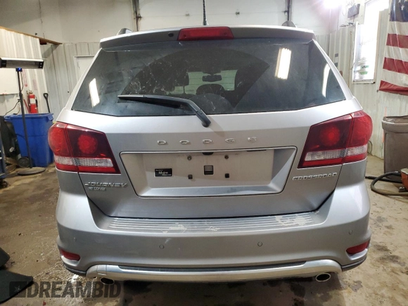 2015 Dodge Journey Crossroad with VIN 3C4PDDGG8FT688998, listed as a Copart auction lot 50796905 with Not Provided miles and Salvage Title. Bid and sale history available at carsss.com. Image 6.