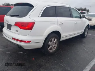 2015 Audi Q7 Premium with VIN WA1CGAFE5FD023450, listed as a IAAI auction lot 41759897 with 89,512 mi miles and . Bid and sale history available at DreamBid. Image 4.