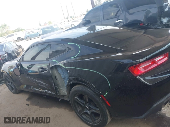2016 Chevrolet Camaro 1LT with VIN 1G1FB1RS1G0141953, listed as a IAAI auction lot 42064827 with 107,336 mi miles. Bid and sale history available at carsss.com. Image 15.