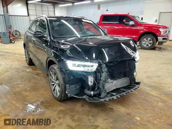 2018 Audi Q3 Premium Plus with VIN WA1JCCFS5JR018975, listed as a Copart auction lot 56663215 with 86,672 mi miles and Salvage title. Bid and sale history available at DreamBid. Image 14.