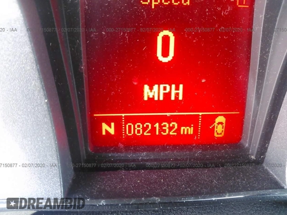 2012 GMC Terrain SLE-1 with VIN 2GKFLREK1C6274274, listed as a IAAI auction lot 40386688 with 82,132 mi miles. Bid and sale history available at carsss.com. Image 7.