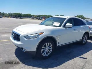 2017 Infiniti QX70 z VIN JN8CS1MU4HM142385, wystawiony jako IAAI lot #41774588 z przebiegiem 80 015 mil mil oraz . Historia ofert i sprzedaży dostępna na DreamBid. Obrazek 2.