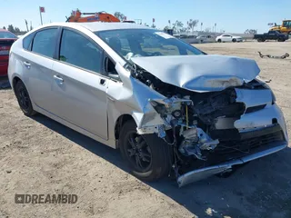 2014 Toyota Prius Four with VIN JTDKN3DU8E0377496, listed as a IAAI auction lot 41626776 with 132,916 mi miles. Bid and sale history available at carsss.com. Image 1.