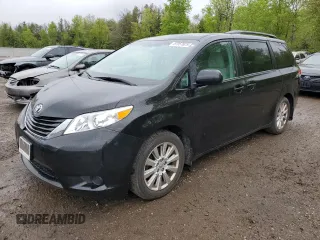 2014 Toyota Sienna LE with VIN 5TDJK3DC1ES082233, listed as a Copart auction lot 57957625 with 102,656 mi miles and Clean title. Bid and sale history available at DreamBid. Image 1.