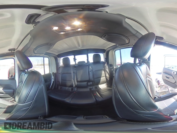 2020 Jeep Gladiator Overland with VIN 1C6HJTFGXLL181768, listed as a Copart auction lot 46243555 with 62,992 mi miles and Salvage title. Bid and sale history available at DreamBid. Image 14.