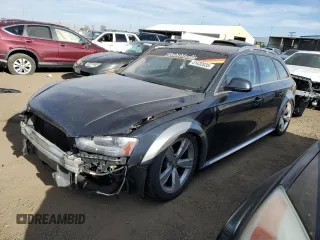 2014 Audi allroad Premium with VIN WA1TFAFL5EA004608, listed as a Copart auction lot 41432035 with 136,199 mi miles and Salvage Title. Bid and sale history available at carsss.com. Image 1.