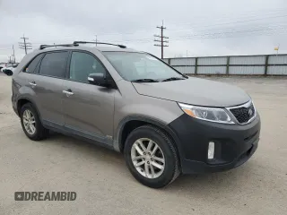 2014 Kia Sorento LX with VIN 5XYKTCA67EG545408, listed as a Copart auction lot 44233545 with 115,527 mi miles and Salvage Title. Bid and sale history available at carsss.com. Image 4.
